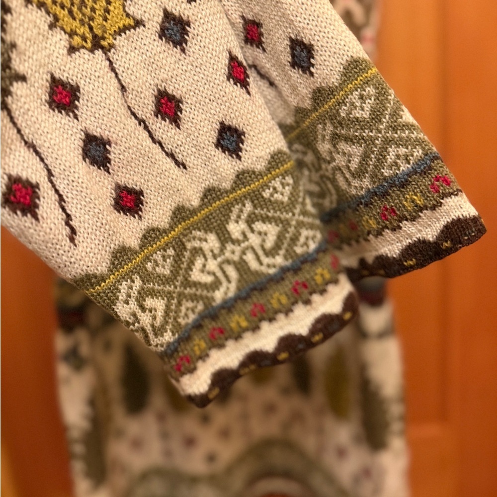 Vintage 80’s Esprit Multicolor Knit Sweater - Picture 4 of 10